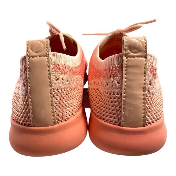 Cole Haan Women 2.ZERØGRAND Stitchlite™ Wingtip Oxford Peach Pink Size 7B Shoes - Picture 9 of 10